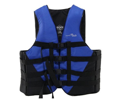Colete Coast Azul e Preto - 100Kg, Azul | WestwingNow