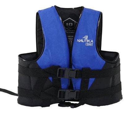 Colete Coast Azul e Preto - 20Kg | Westwing