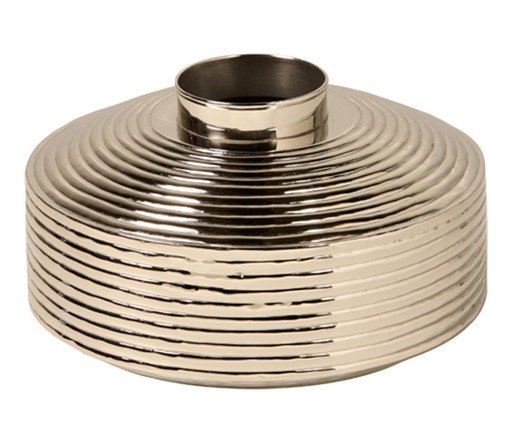 Vaso Funil - 28 cm, Dourado | WestwingNow