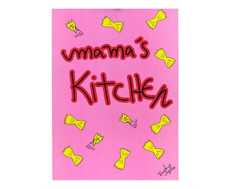 Pôster Mamas Kitchen Rosa | Westwing