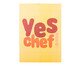Pôster Yes Chef Amarelo, Colorido | WestwingNow