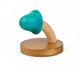 Gancho de madeira Cogumelo Verde, Verde | WestwingNow