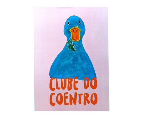 Pôster Clube do Coentro Pato | Westwing