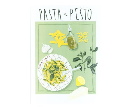 Pôster Pasta ao Pesto | Westwing