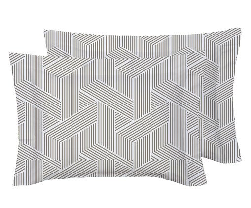 Porta Travesseiro Fofão Prime Nature Grafite, grey | WestwingNow