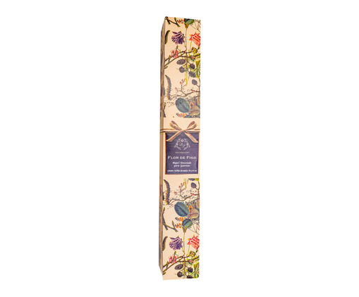 Papel Perfumado Flor de Figo Abby - 58x43cm, Colorido | WestwingNow