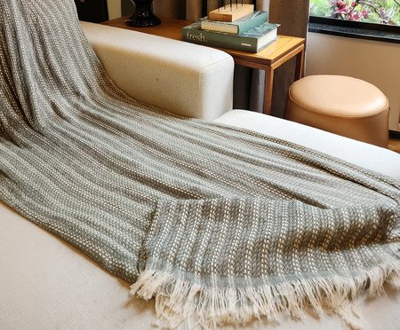 Manta Para Sofá Decorativa - Musgo | Westwing