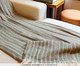 Manta Para Sofá Decorativa - Musgo, Off White | WestwingNow