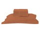 Jogo De Lençol Prime Tinto  Terracota, Terracotta | WestwingNow