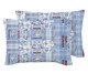 Toalha De Mesa Farm em Linho Camélia, blue | WestwingNow