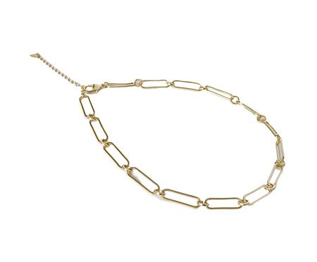 Choker Elos Dourada M | Westwing