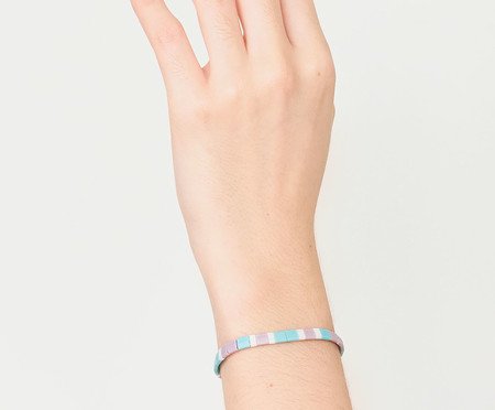 Pulseira Iris Lilás Turquesa | Westwing