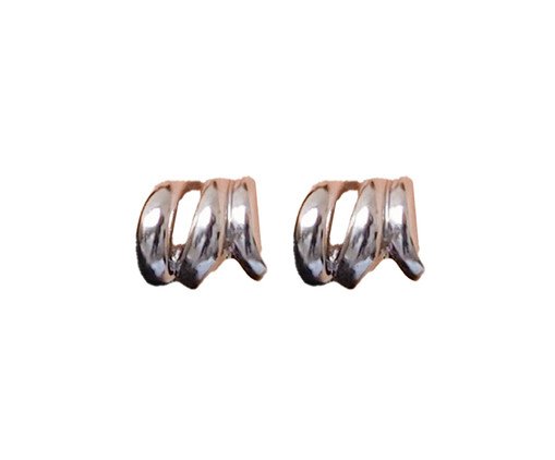 Earcuff Argolinhas Prateada, Dourado | WestwingNow