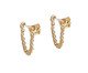 Brinco Corrente Dourado, Dourado | WestwingNow