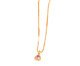 Colar Triangulo Zirconia Rosa e Lilás, Dourado | WestwingNow