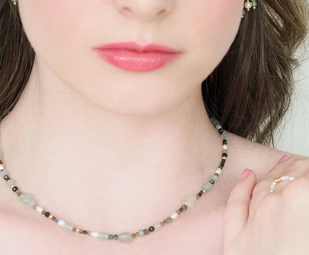 Choker Pedras Verde Verdinhas | Westwing