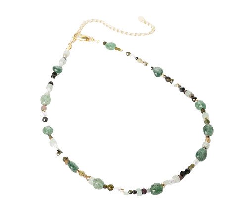 Choker Pedras Verde Verdinhas, Verde | WestwingNow