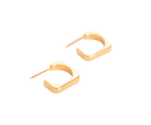 Argola Quadrada, Dourado | WestwingNow