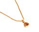 Colar Triangulo Zirconia Rosé, Dourado | WestwingNow