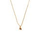 Colar Triangulo Zirconia Rosé, Dourado | WestwingNow