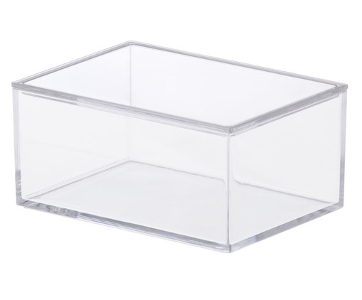 Caixa Organizadora Nigel Transparente - 8x5,5cm, Transparente | WestwingNow