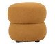 Puff Respiro Tecido Amarelo Ocre, yellow | WestwingNow