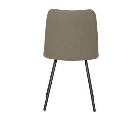 Cadeira Selene Boucle Cinza Quente | Westwing