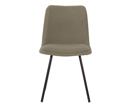 Cadeira Selene Boucle Cinza Quente | Westwing