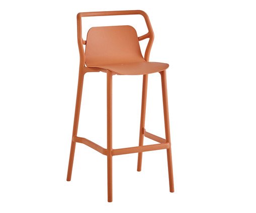 Banqueta Enjoy Pessego, red | WestwingNow