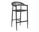 Banqueta Trancoso Corda Grafite Base Grafite, grey | WestwingNow