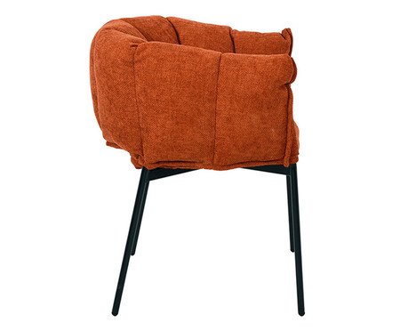 Cadeira Joy Tecido Terracota | Westwing