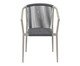 Cadeira Oliveta Corda Cinza Base Areia, grey | WestwingNow