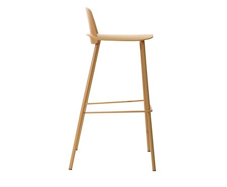 Banqueta Hana Amarelo Mel | Westwing