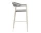 Banqueta Trancoso Corda Cinza Base Areia, grey | WestwingNow