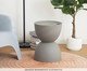 Mesa De Apoio Tempo Grafite, grey | WestwingNow