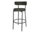 Banqueta Serena Boucle Verde Oliva Base Preta, green | WestwingNow