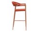 Banqueta Trancoso Corda Terracota Base Castanho Claro, Terracotta | WestwingNow