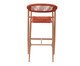 Banqueta Trancoso Corda Terracota Base Castanho Claro, Terracotta | WestwingNow