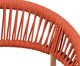 Banqueta Trancoso Corda Terracota Base Castanho Claro, Terracotta | WestwingNow