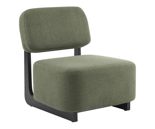Poltrona Molise Boucle Verde Oliva, green | WestwingNow