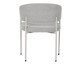 Cadeira Bari Boucle Cinza Base Off White, grey | WestwingNow