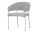 Cadeira Bari Boucle Cinza Base Off White, grey | WestwingNow