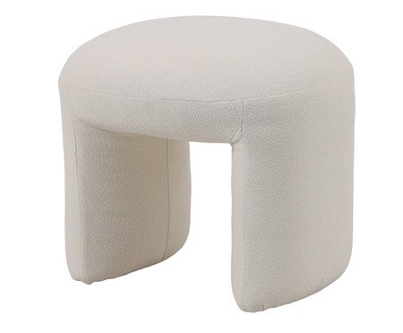 Puff Refugio Boucle OPuff White | Westwing