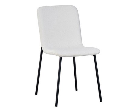 Cadeira Celeste Boucle Off White | Westwing