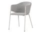 Cadeira Elie Boucle Cinza Base Off White, grey | WestwingNow