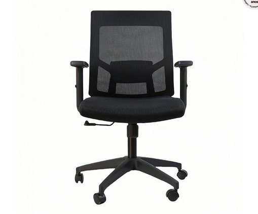 Cadeira Office Dakota Tela Mesh Preta, black | WestwingNow