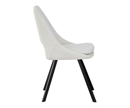 Cadeira Nora Linho Off White | Westwing