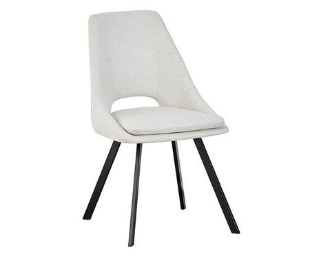 Cadeira Nora Linho Off White | Westwing