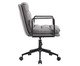 Cadeira Office Arizona Aveludado Cinza, grey | WestwingNow