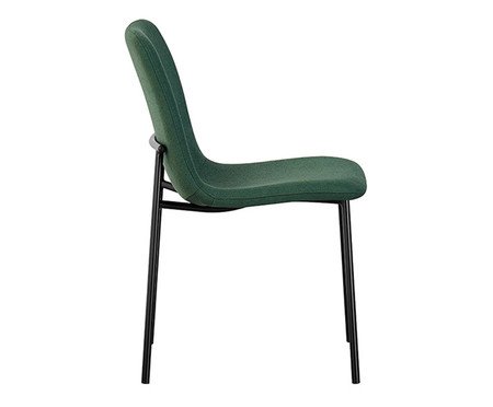 Cadeira Celeste Boucle Verde Oliva | Westwing